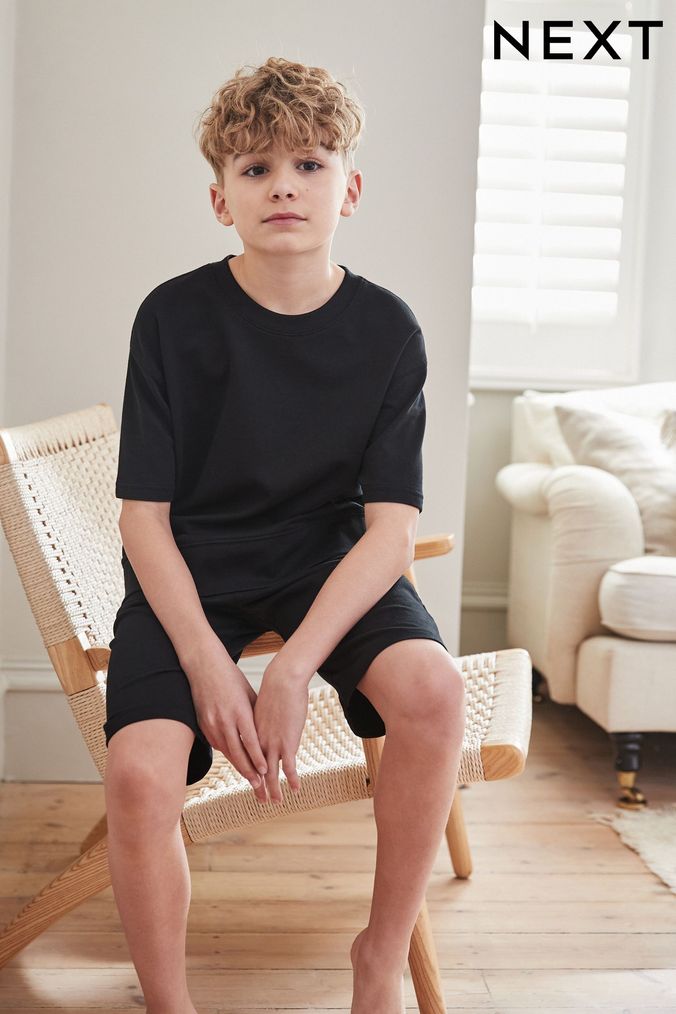 Buy Boys Pyjamas Short Set Loungewear Online Next UK