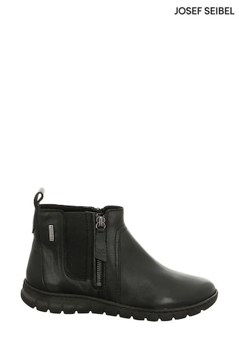 Josef Seibel Steffi 60 Black Ankle Boots embellished (U67610) | £95