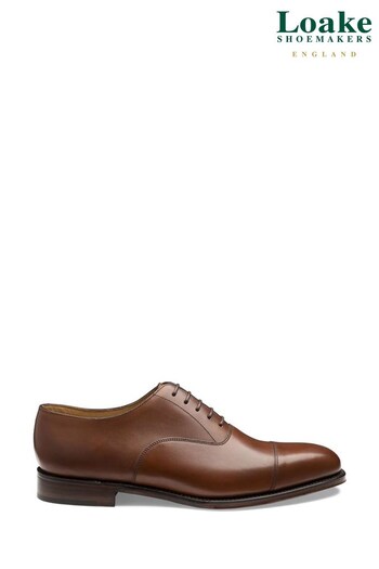 Loake Aldwych Calf Toe Cap Oxford G Fit Shoe (U67703) | £280