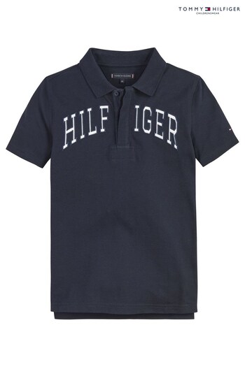Tommy Hilfiger Blue Icon Polo Shirt (U68186) | £50 - £60