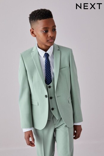 Sage Green Skinny Fit Suit: Jacket (12mths-16yrs) (U68251) | £39 - £51