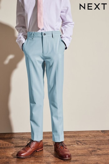 Pale Blue Skinny Fit Suit: Trousers Tapered (12mths-16yrs) (U68254) | £19 - £31