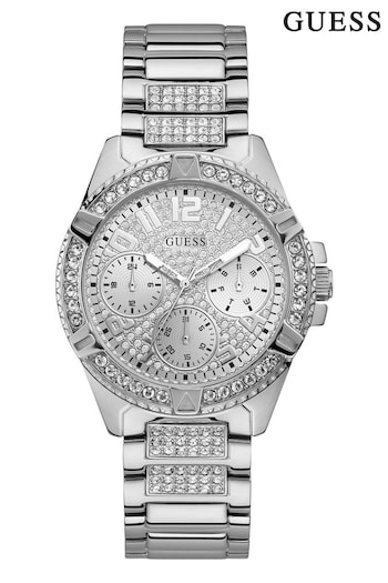 Guess Ladies Silver Frontier Sport Watch (U68265) | £199