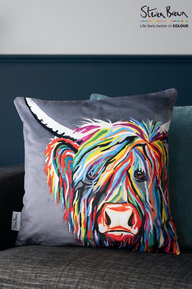 Grey sale animal cushions