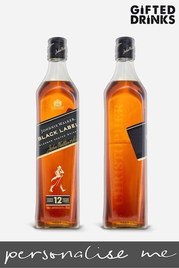 Personalised Johnnie Walker 70cl by Gifted Drinks (U68467) | £52
