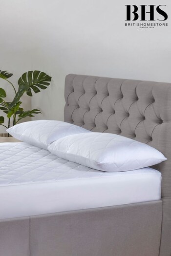 BHS Plush Mattress & Pillow Protector Set (U68781) | £20 - £50