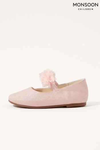 Monsoon Pink Corsage Walker Shoes RIEKER (U69545) | £18