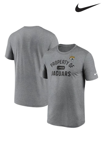 Nike Grey NFL Fanatics Jacksonville Jaguars Property of T-Shirt (U70478) | £28