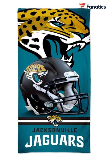 Fanatics Green Jacksonville Jaguars Spectra Beach Towel (U70484) | £25