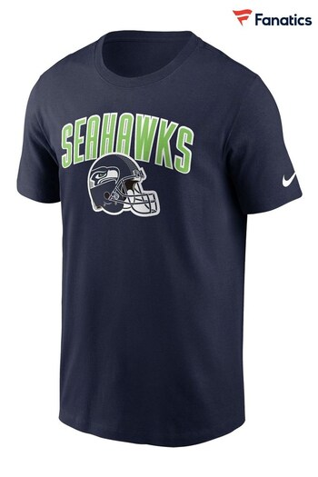 Nike salary Blue Fanatics Seattle Seahawks Nike salary Essential Team Athletic T-Shirt (U70491) | £28