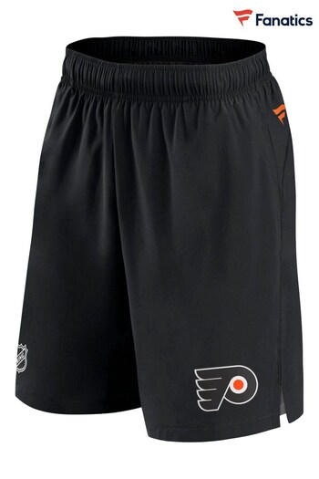 Fanatics Black Philadelphia Flyers Branded Authentic Pro Tech Shorts (U70493) | £50