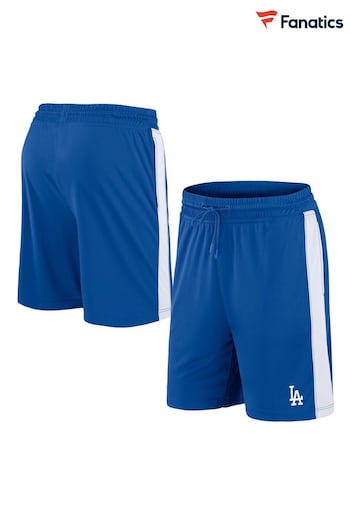 Fanatics Blue Los Angeles Dodgers Iconic Poly Shorts with Woven Panels (U70496) | £25