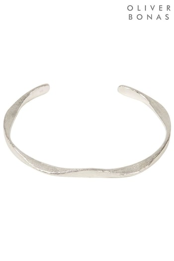 Oliver Bonas Silver Tone Bangle (U70576) | £48