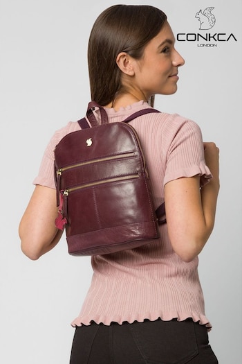 Conkca Francisca Leather Backpack (U71218) | £59