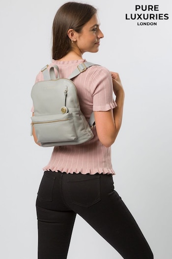 Pure Luxuries London Kinsely Leather Backpack (U71238) | £59