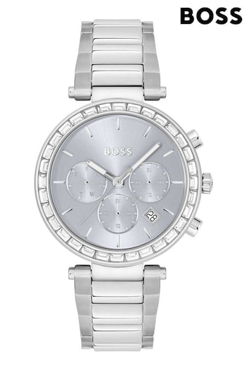 BOSS Silver Ladies Andra Sport Lux Watch (U71472) | £249