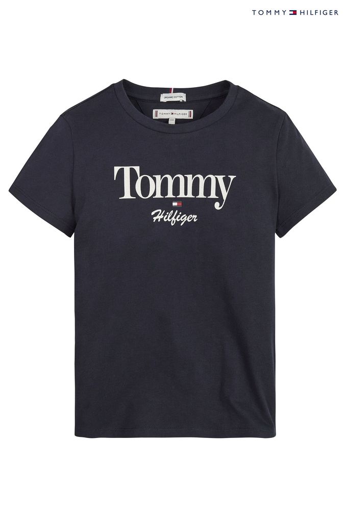 Buy Girls T Shirts Tommy Hilfiger Graphic Online Next UK