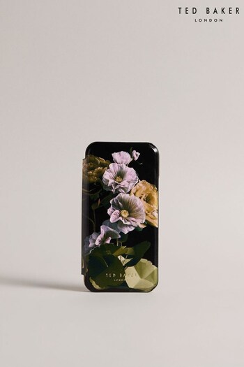 Ted Baker Gladias Paper Flowers Iphone 12/12 Pro Mirror Black Case (U71845) | £40