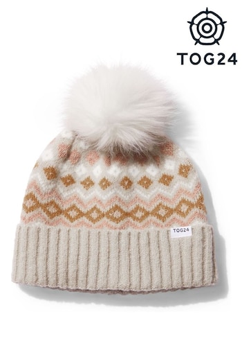 Tog 24 White Redmund Knit Hat (U71902) | £24