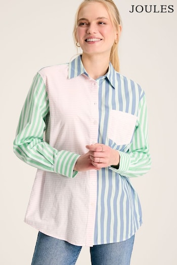 Joules Amilla Multi Striped Cotton Shirt (U71940) | £49.95