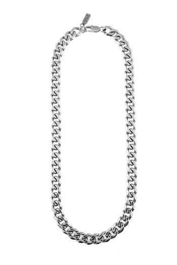 Orelia & Joe Silver Plated Chunky Curb Chain 22 Inch Necklace (U72021) | £28