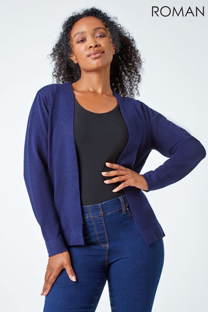 Buy Women s Cardigans Blue Roman Knitwear Online Next UK