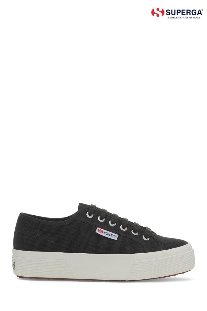 Superga 2750 black and white 2025