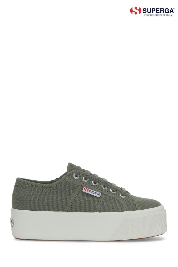 SUPERGA Trainers Black White Trainers Next UK