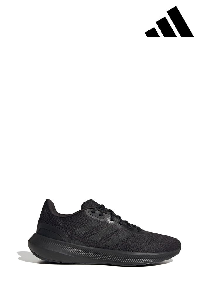 adidas Black RUNFALCON 3.0 Trainers (U72948) | £50