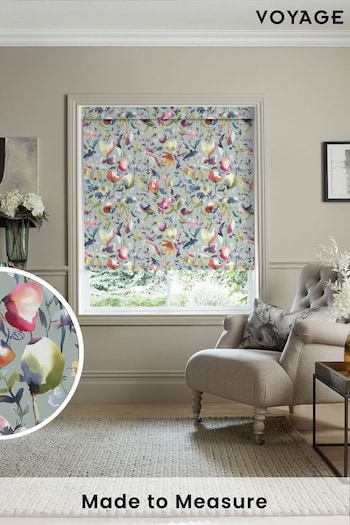 Voyage Pacific Blue Jayin Made to Measure Roller Blind (U72982) | £73