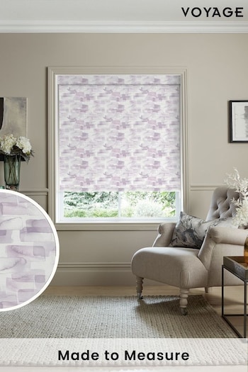 Voyage Berry Purple Salinas Made to Measure Roller Blind (U72987) | £73