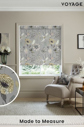 Voyage Dawn Grey Blackout Oceania Made to Measure Roller Blind (U72990) | £73