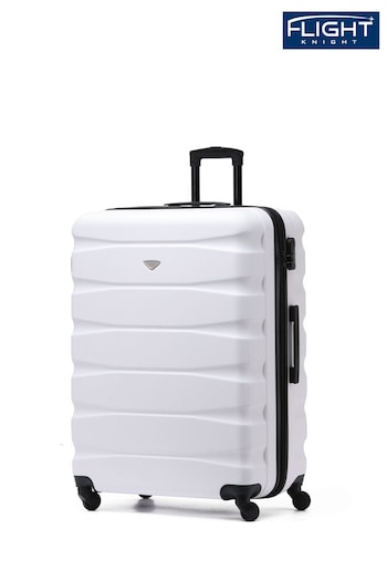 Flight Knight Large Hardcase Lightweight Check In Suitcase With 4 Wheels (U73162) | £80