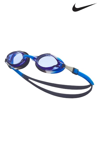 Nike Brooklyn Blue Kids Chrome Swim Goggles (U73257) | £12