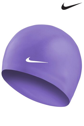 Nike Purple Kids Silicone Swim Cap (U73262) | £8