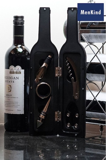 MenKind Wine Bottle Accessory Set (U73368) | £15