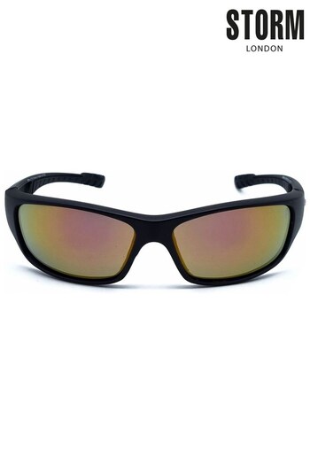 Storm Tech Imbrius Polarised Black Sunglasses (U73509) | £35
