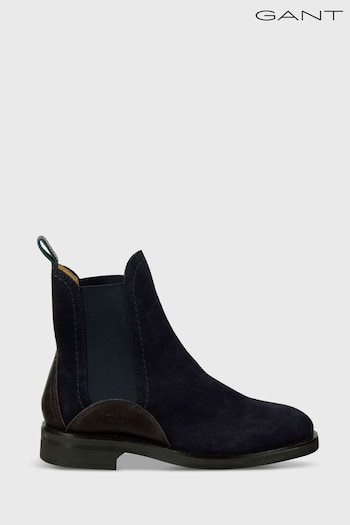 GANT Blue Aimlee Chelsea Boots (U73671) | £155