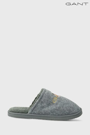 GANT Grey Tamaware Home Slippers (U73677) | £60