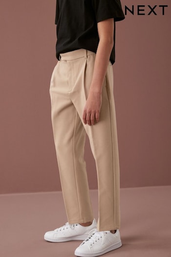 Neutral Pleat Front Trousers (3-16yrs) (U73853) | £18 - £23