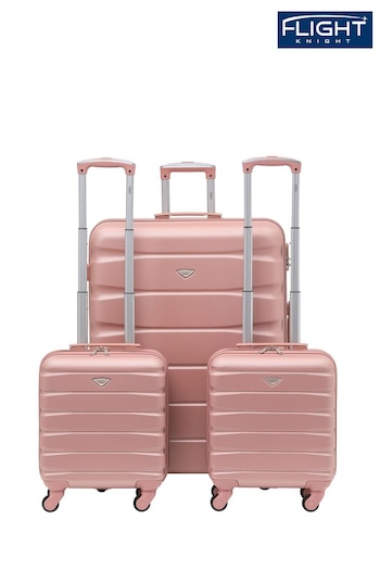 Flight Knight Large Check-In Bag With Set Of 2 Easy Jet Underseat Bags 45x36x20cm (U74091) | £150