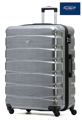 Flight Knight Large Hardcase Lightweight Check In Suitcase With 4 Wheels (U74109) | £80