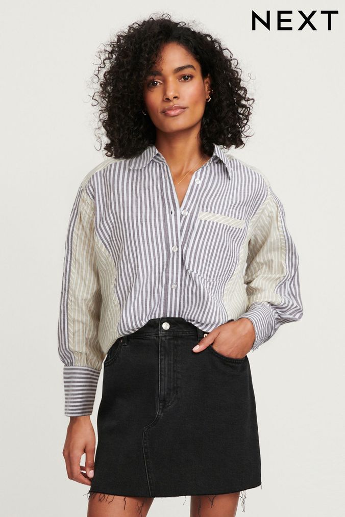 Black denim skirt petite online
