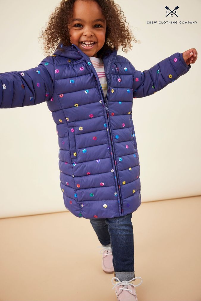 Girls down filled coat hot sale