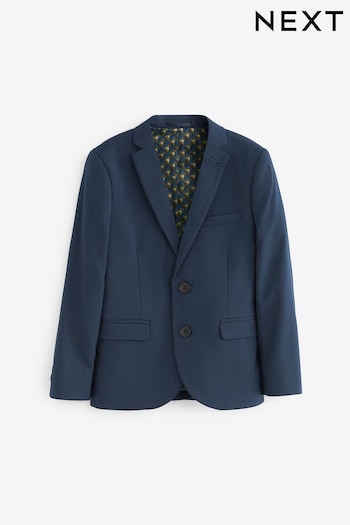 Blue Tailored Fit Suit Jacket (12mths-16yrs) (U74249) | £39 - £51
