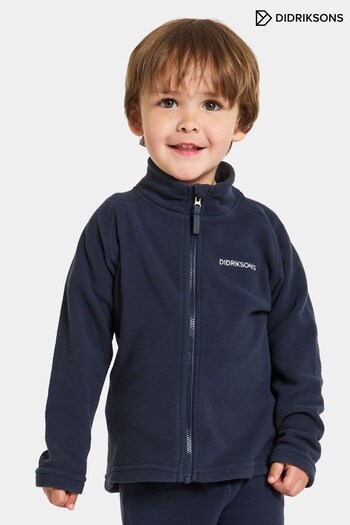 Didriksons Kids Blue Monte Full Zip Jacket (U74278) | £25