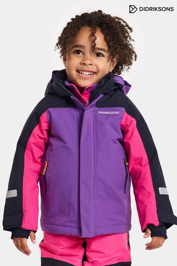 Didriksons Kids Purple Neptun Jacket (U74306) | £50