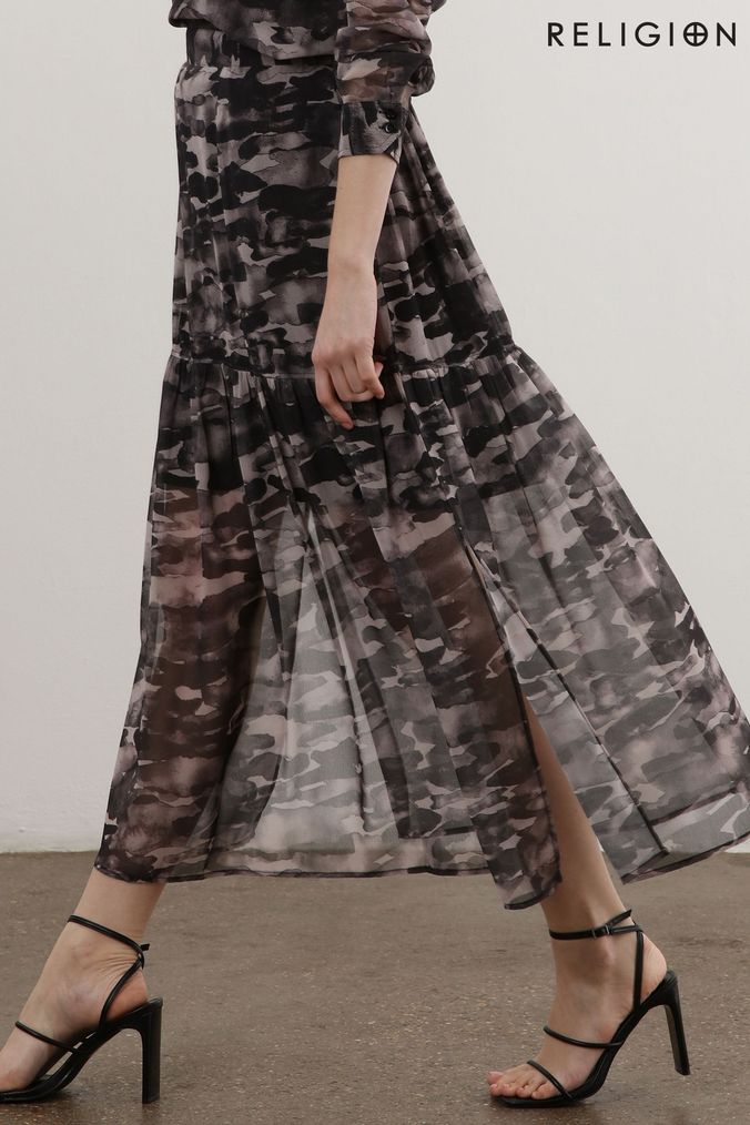 Black midi skirt online 60