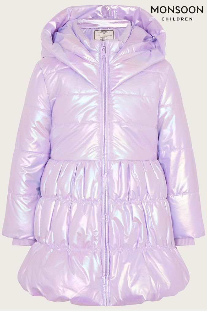 Monsoon girls navy coat clearance