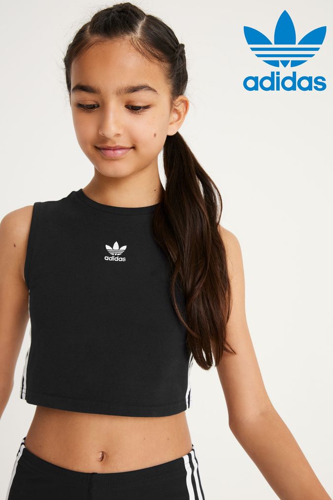 Girls shop adidas tops